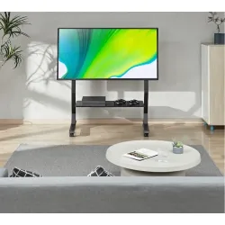 Stojak mobilny Techly 45''-90'', 60kg, półka AV | PartsPC.pl