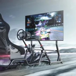 Stojak mobilny Techly 45''-90'', 60kg, półka AV | PartsPC.pl