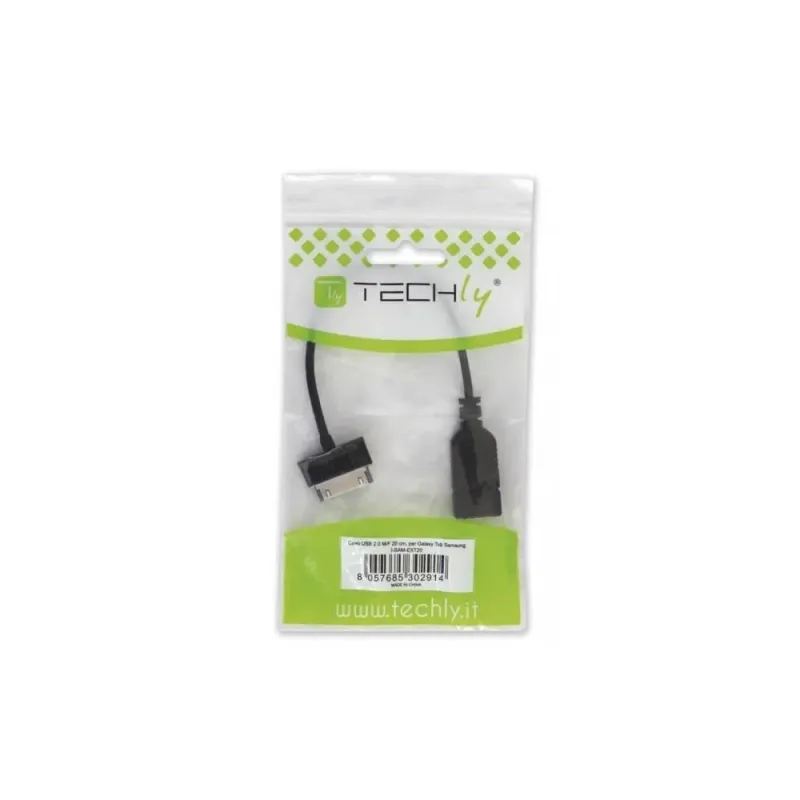 Kabel USB Techly do Samsung Galaxy Tab 1,2m, czarny | PartsPC.pl