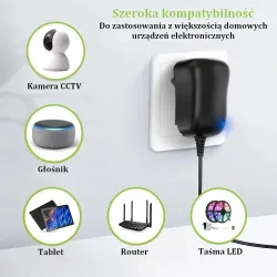 Zasilacz sieciowy Techly Uniwersalny Regulowany 3-12V | PartsPC.pl