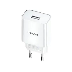 Ładowarka sieciowa Usams T18 2,1A 1xUSB- bez kabla - | PartsPC.pl