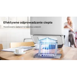 Podstawka pod laptop UNITEK D1109A HUB USB-C, HDMI, 4K, | PartsPC.pl