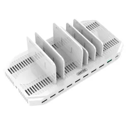 Stacja ładująca Unitek Y-2190, 10 x USB QC3.0 USB-C | PartsPC.pl