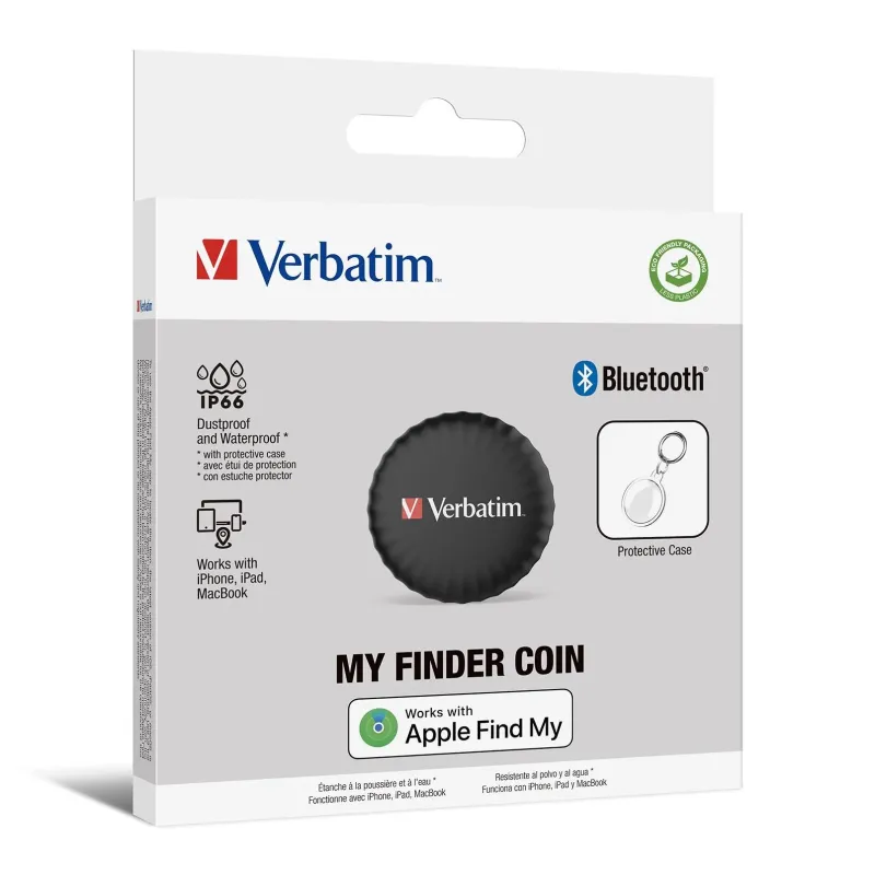 Lokalizator Verbatim My Finder Coin MYFC-01B Bluetooth | PartsPC.pl