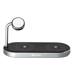 Podstawka ładująca Verbatim WCS-03 3w1 Apple Watch iPhone | PartsPC.pl