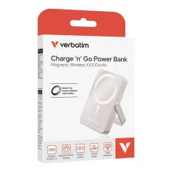 Powerbank Verbatim Charge 'n' Go Magnetic Wireless with | PartsPC.pl