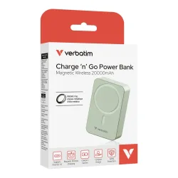 Powerbank Verbatim Charge 'n' Go Essentials Magnetic | PartsPC.pl