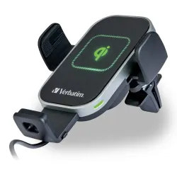 Uchwyt samochodowy Verbatim FWC-02 Qi grawitacyjny z | PartsPC.pl