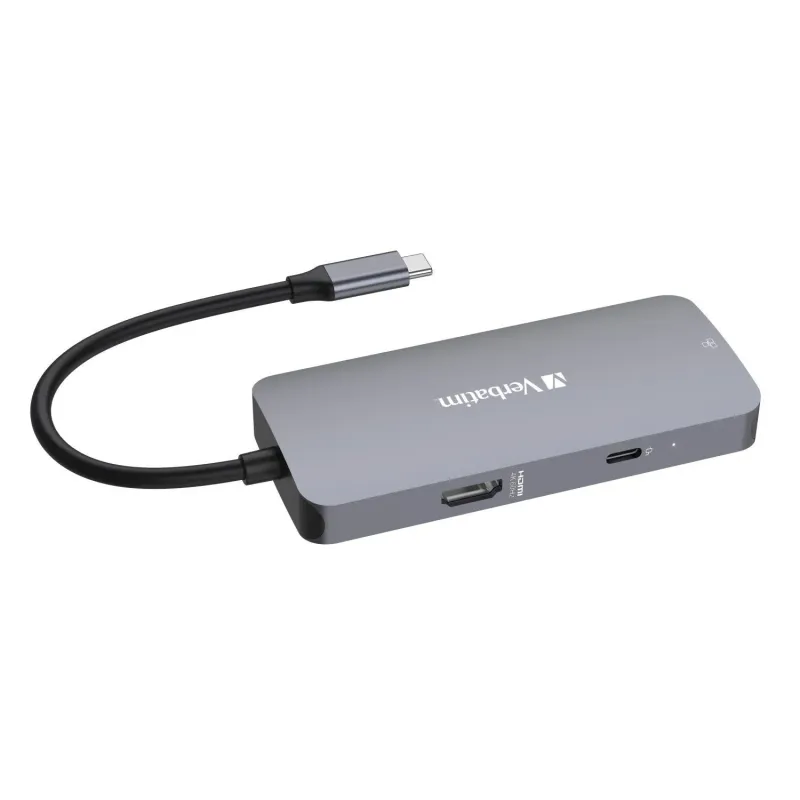 Hub USB Verbatim Multi Port CMH-05: 1x USB-C PD, 2xUSB-A | PartsPC.pl