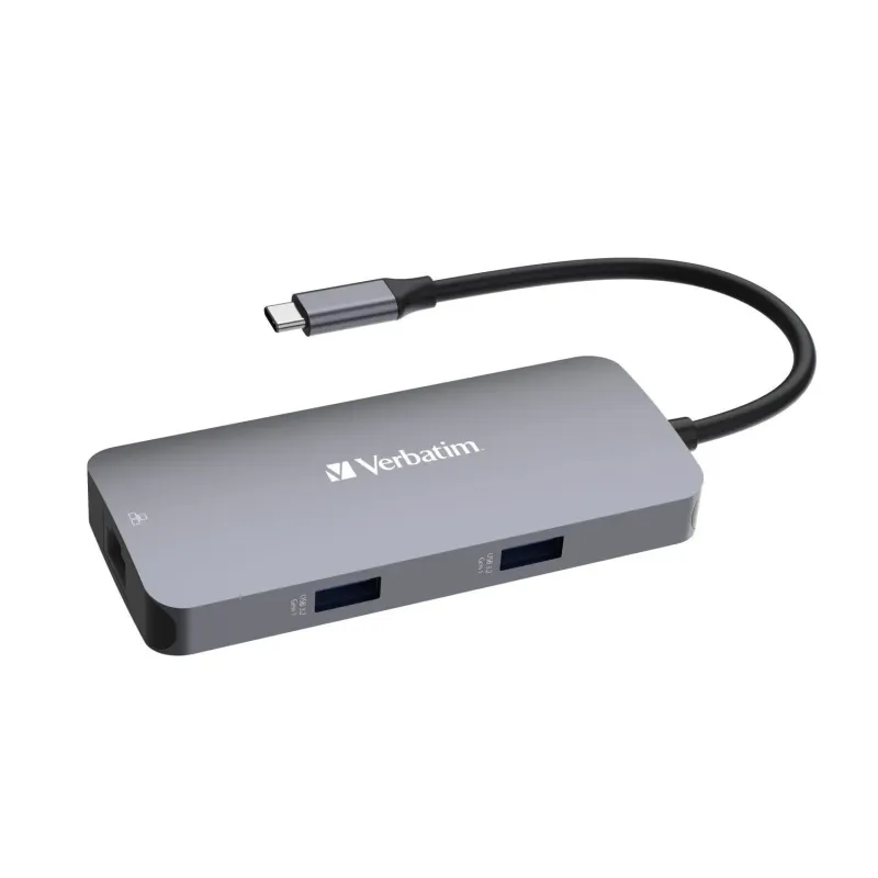 Hub USB Verbatim Multi Port CMH-05: 1x USB-C PD, 2xUSB-A | PartsPC.pl