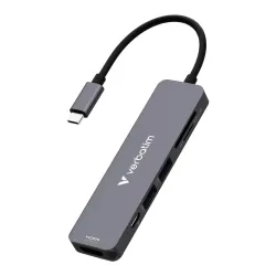 Hub USB Verbatim Multi Port Essentials USB-C PD, USB-A | PartsPC.pl