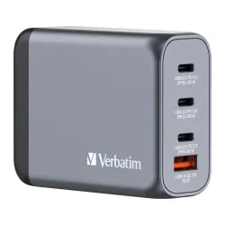 Ładowarka sieciowa Verbatim GaN GNC-100 3xUSB-C PD | PartsPC.pl