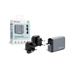 Ładowarka sieciowa Verbatim GaN GNC-100 3xUSB-C PD | PartsPC.pl