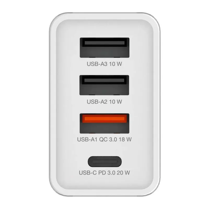 Ładowarka sieciowa Verbatim 1xUSB-C PD 20W 1xUSB-A QC | PartsPC.pl