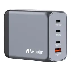 Ładowarka sieciowa Verbatim GaN GNC-200 3xUSB-C PD | PartsPC.pl