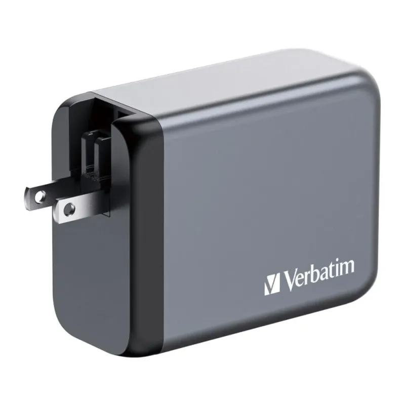 Ładowarka sieciowa Verbatim GaN GNC-200 3xUSB-C PD | PartsPC.pl