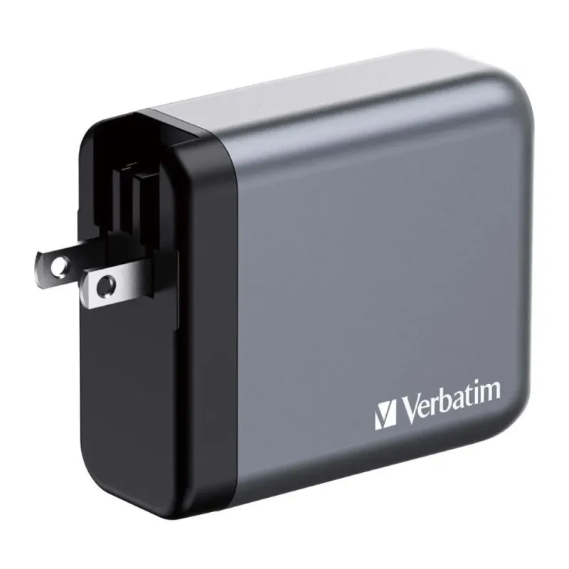 Ładowarka sieciowa Verbatim GaN GNC-140 3xUSB-C PD | PartsPC.pl