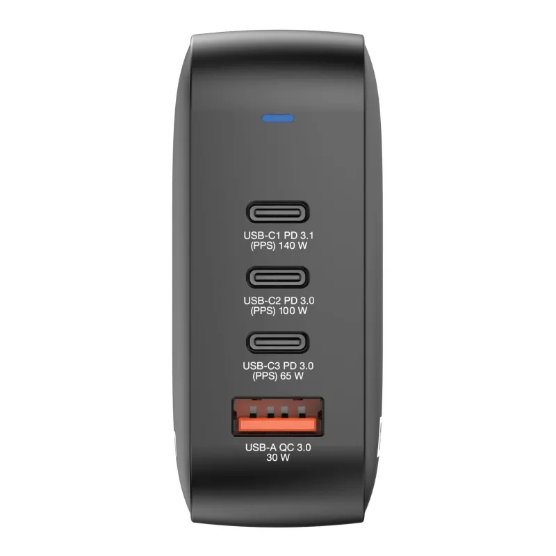 Ładowarka ścienna Verbatim Mini GaN 165W 3xUSB-C PD | PartsPC.pl