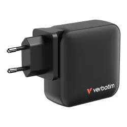 Ładowarka ścienna Verbatim Mini GaN 165W 3xUSB-C PD | PartsPC.pl