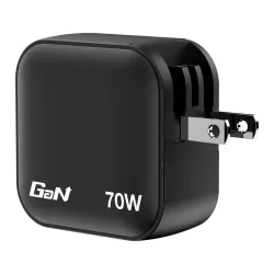 Ładowarka sieciowa Verbatim Mini GaN 70W 2xUSB-C PD | PartsPC.pl