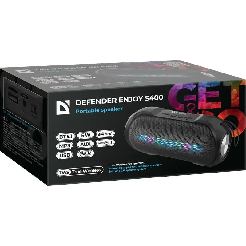 Głośnik Defender Enjoy S400 Bluetooth 5W | PartsPC.pl