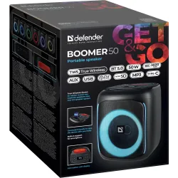 Głośnik Defender BOOMER 50 Bluetooth 50W | PartsPC.pl