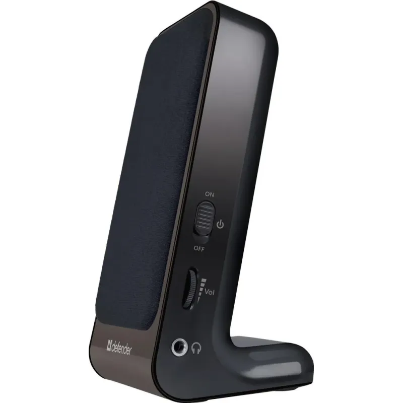 Głośniki Defender SPK-225 2.0 4W USB szaro-czarne | PartsPC.pl