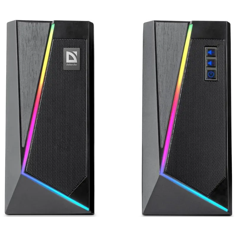 Głośniki Defender SOLAR 3 2.0 10W Bluetooth USB | PartsPC.pl