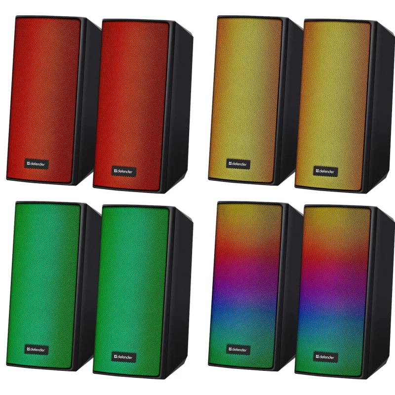 Głośniki Defender SPITFIRE 2.0 6W Bluetooth USB | PartsPC.pl