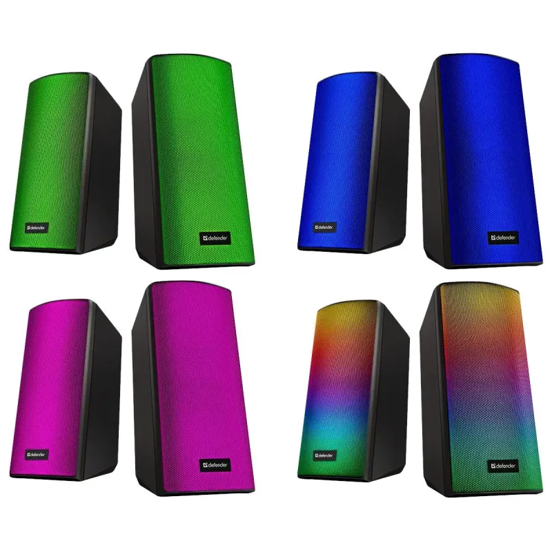 Głośniki Defender SPITFIRE 2.0 6W Bluetooth USB | PartsPC.pl