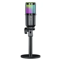 Mikrofon przewodowy Defender GLOW GMC 400 ze statywem | PartsPC.pl
