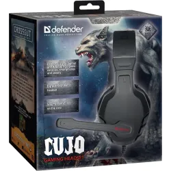 Słuchawki z mikrofonem Defender CUJO Gaming 4 pin + | PartsPC.pl