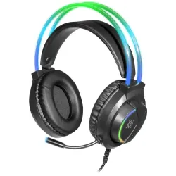 Słuchawki z mikrofonem Defender FLAME podświetlane | PartsPC.pl