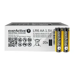 Baterie alkaliczne AA/LR6 everActive Industrial Alkaline | PartsPC.pl