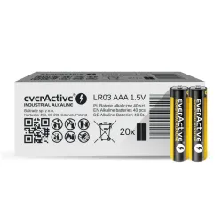 Baterie alkaliczne AAA/LR03 everActive Industrial | PartsPC.pl