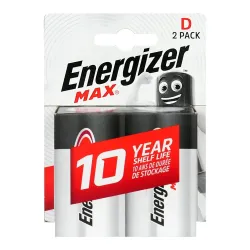 Bateria alkaliczna Energizer Max D / LR20 - 2 sztuki | PartsPC.pl