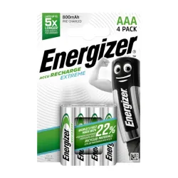 Akumulatorki Energizer R03/AAA Ni-MH 800mAh Extreme - 4 | PartsPC.pl