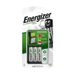 Ładowarka akumulatorków Ni-MH Energizer Maxi + 4 x R6/AA | PartsPC.pl