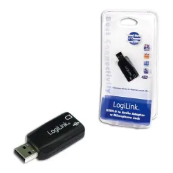 Karta dźwiękowa USB Logilink UA0053 zewnętrzna | PartsPC.pl