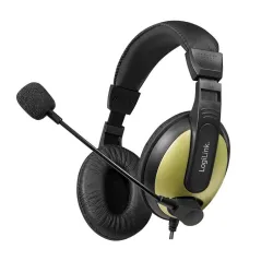 Słuchawki z mikrofonem LogiLink HS0011A multimedia, | PartsPC.pl