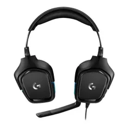 Słuchawki z mikrofonem Logitech G432 czarno-niebieskie | PartsPC.pl