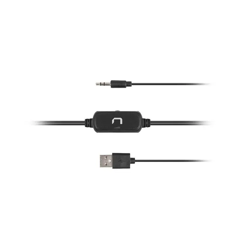 Głośniki Natec Cougar 2.0 6W RMS czarne | PartsPC.pl