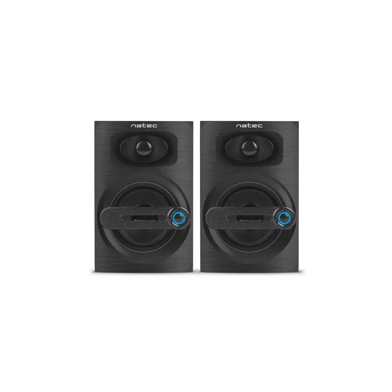 Głośniki Natec Cougar 2.0 6W RMS czarne | PartsPC.pl