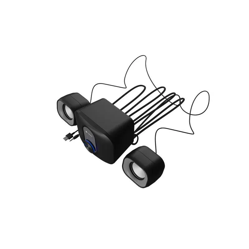 Głośniki Natec Pug 11W RMS 2.1 Czarne | PartsPC.pl