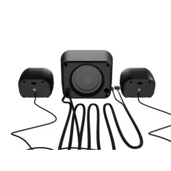 Głośniki Natec Pug 11W RMS 2.1 Czarne | PartsPC.pl