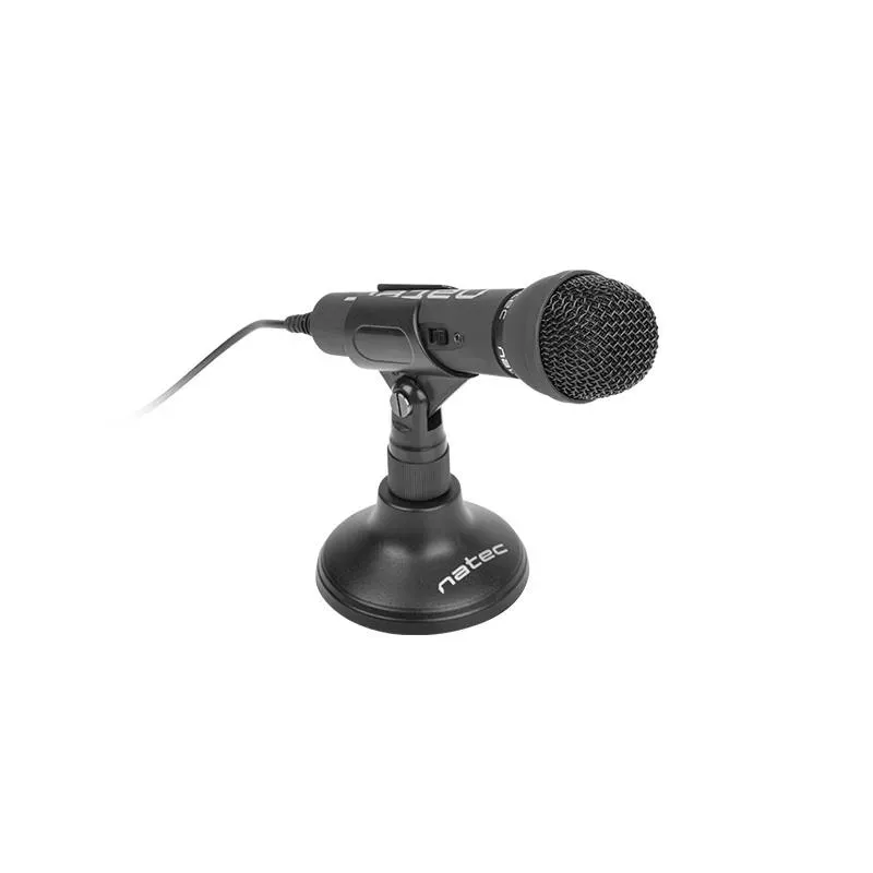 Mikrofon Natec ADDER Black | PartsPC.pl
