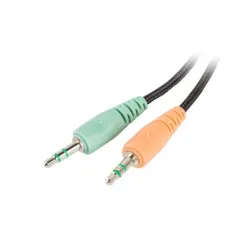 Słuchawki z mikrofonem Natec Bear 2 czarne | PartsPC.pl