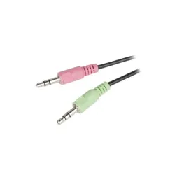 Słuchawki z mikrofonem Natec Canary czarne | PartsPC.pl