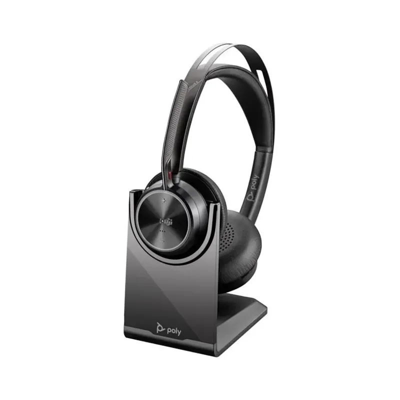 Słuchawki bezprzewodowe z mikrofonem Poly Voyager Focus | PartsPC.pl