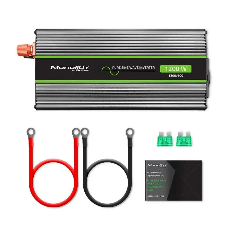 Przetwornica napięcia Qoltec Monolith | 600W | 1200W | | PartsPC.pl